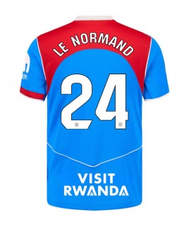 Günstige Atletico Madrid Robin Le Normand #24 3rd trikot 2025-26 Kurzarm